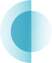 Split-circle icon