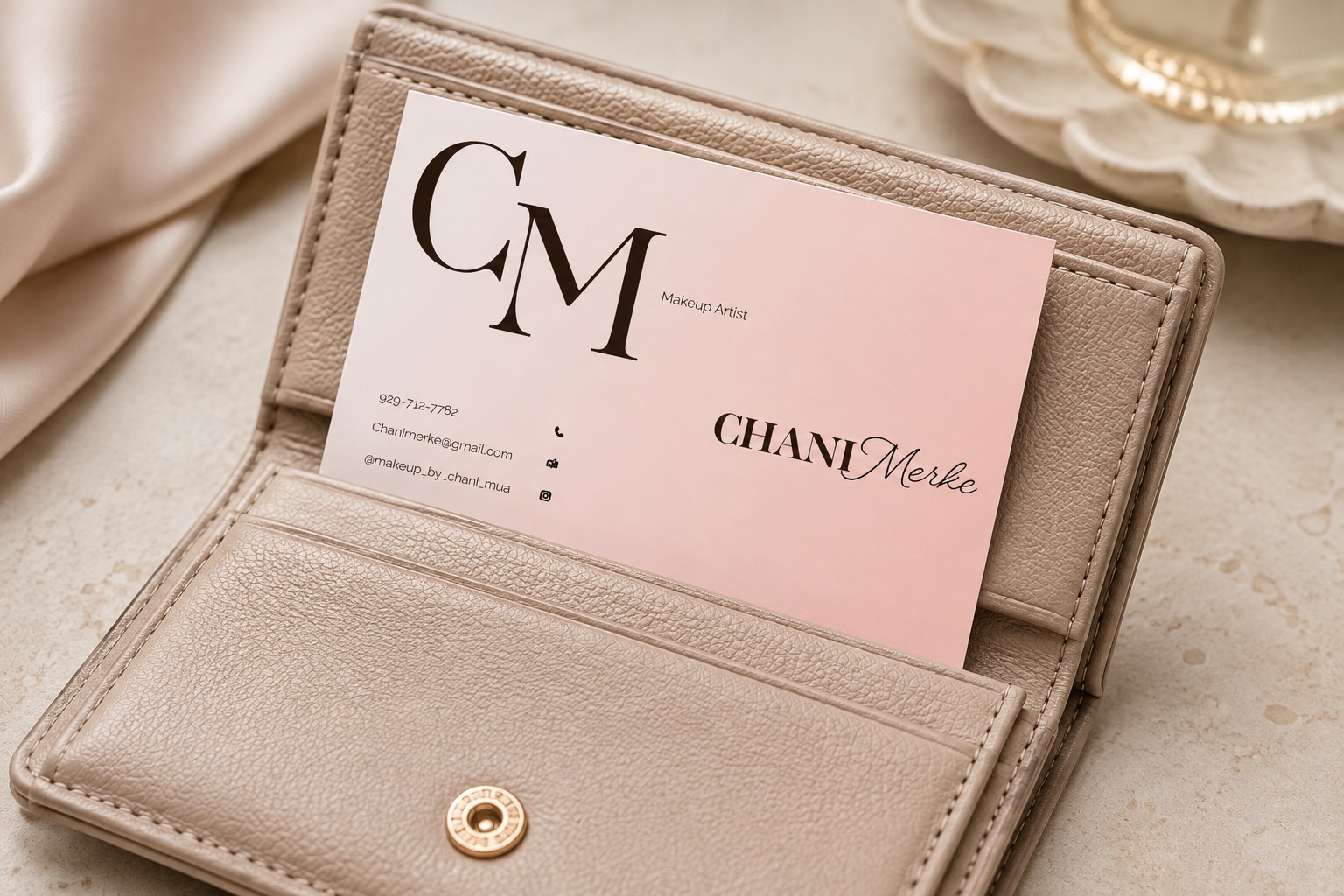 Chani Merke business card